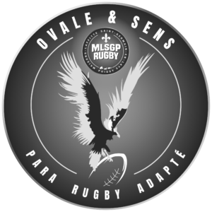 Logo association Ovale & Sens en noir & Blanc